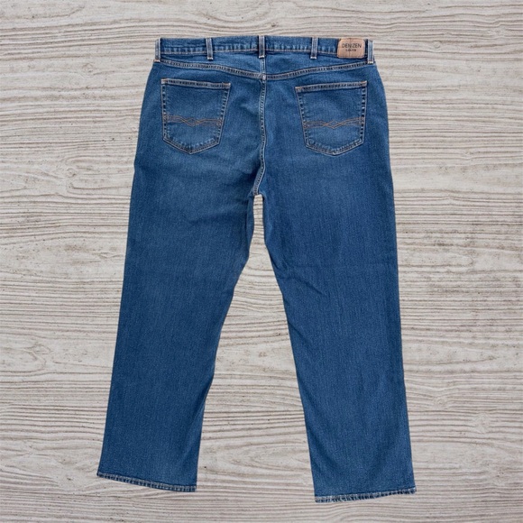 Denizen for LEVI’S 285 Relaxed Fit Straight Leg Stretch Blue Jeans ~ Men’s 42/30 - Picture 2 of 9
